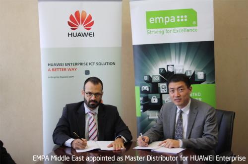 EMPA Middle East appointed as Enterprise Distributor for HUAWEI